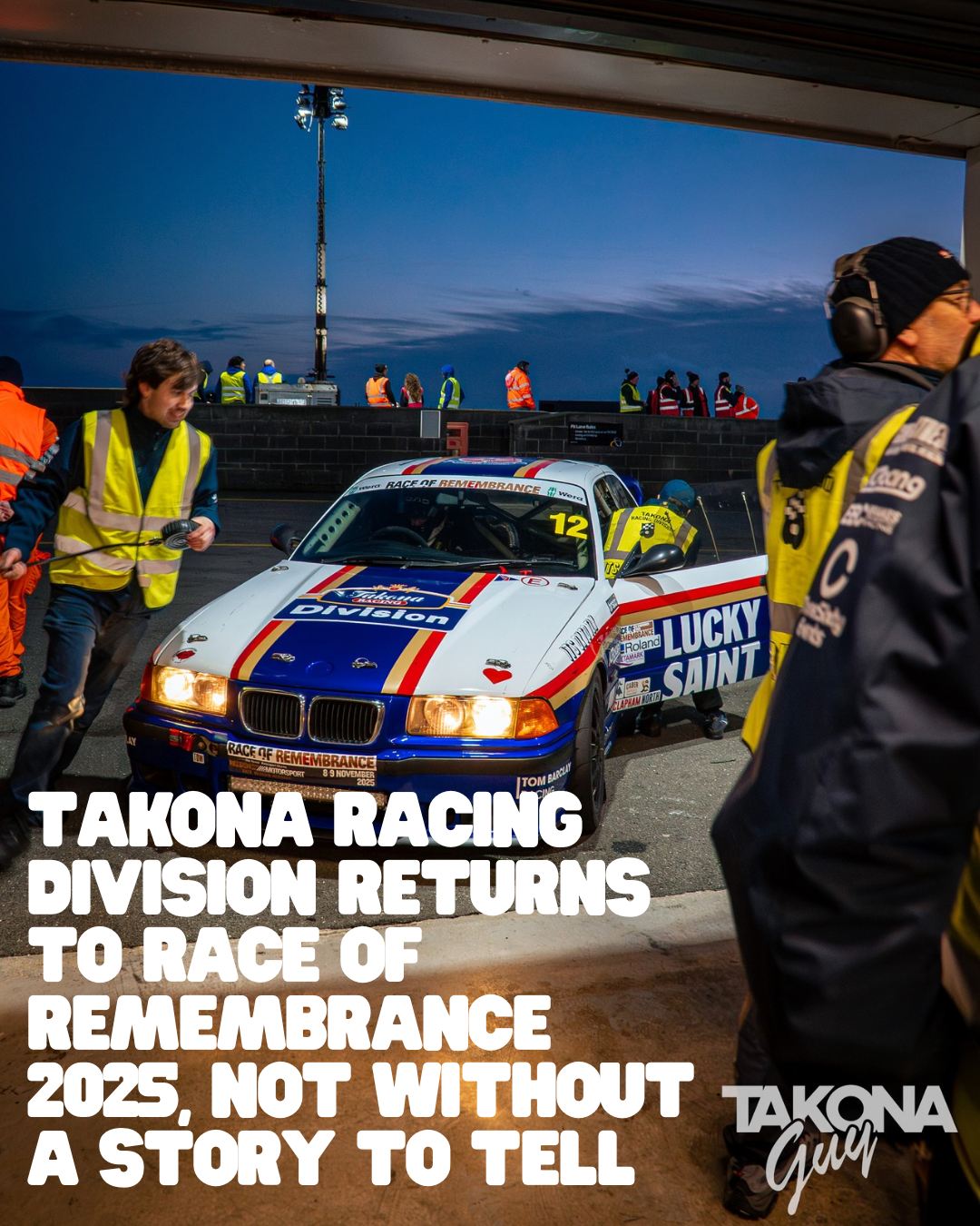 Takona Racing Division Returns to Race of Remembrance 2025, Not Without a Story to Tell