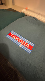 Martini Inspired Embroidered Sweatshirt