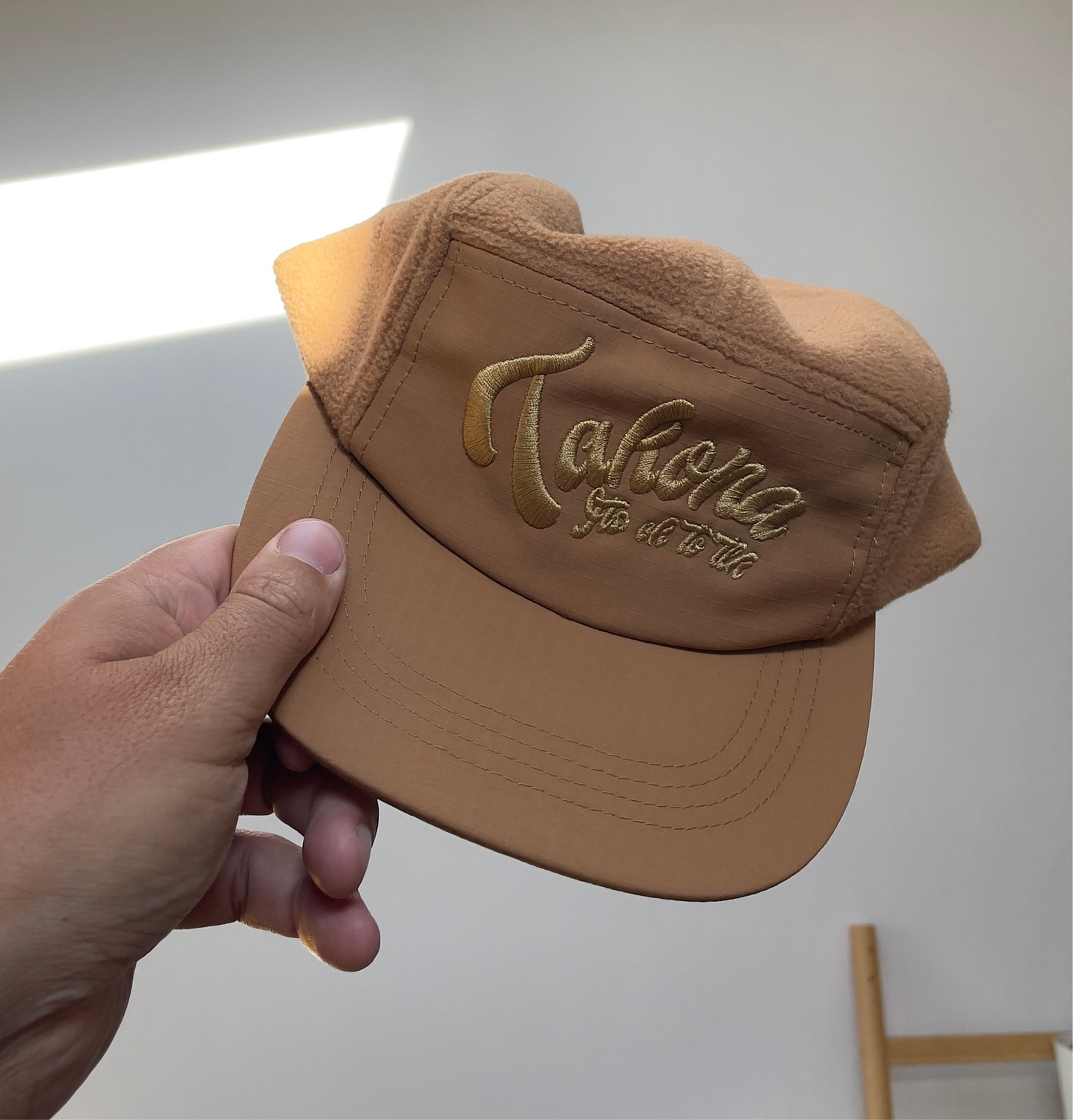 Takona Cursive fleece outdoor camper cap