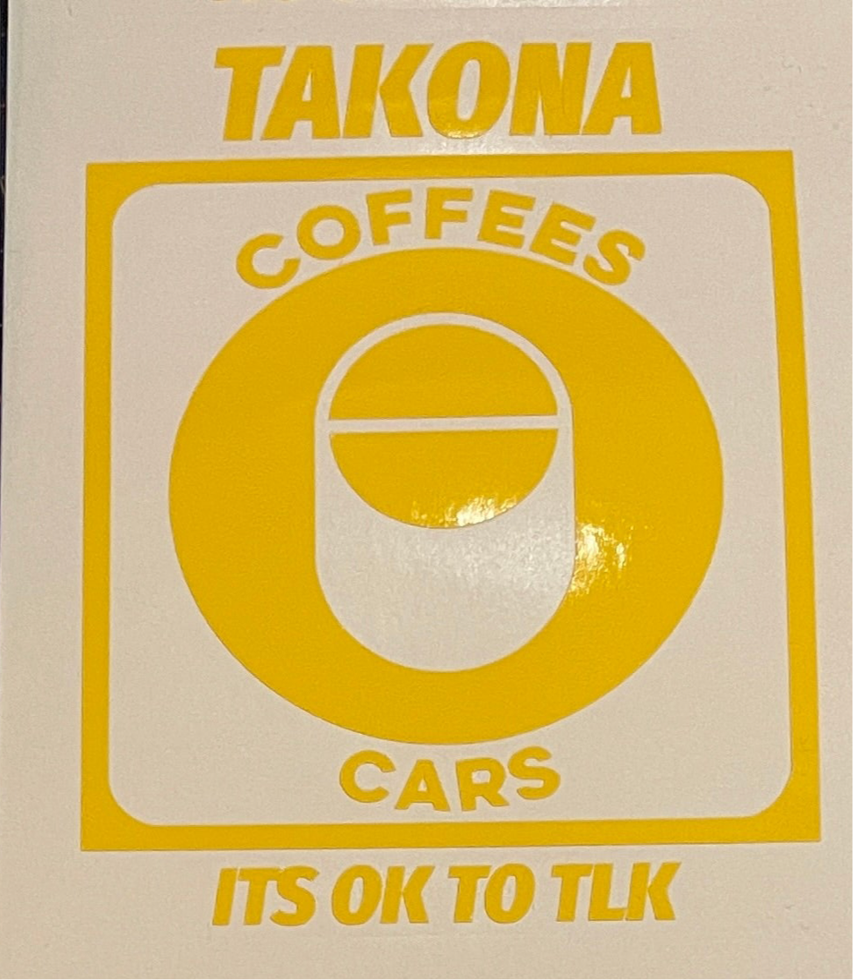 Coffees and Cars (coffee cafe) Sticker