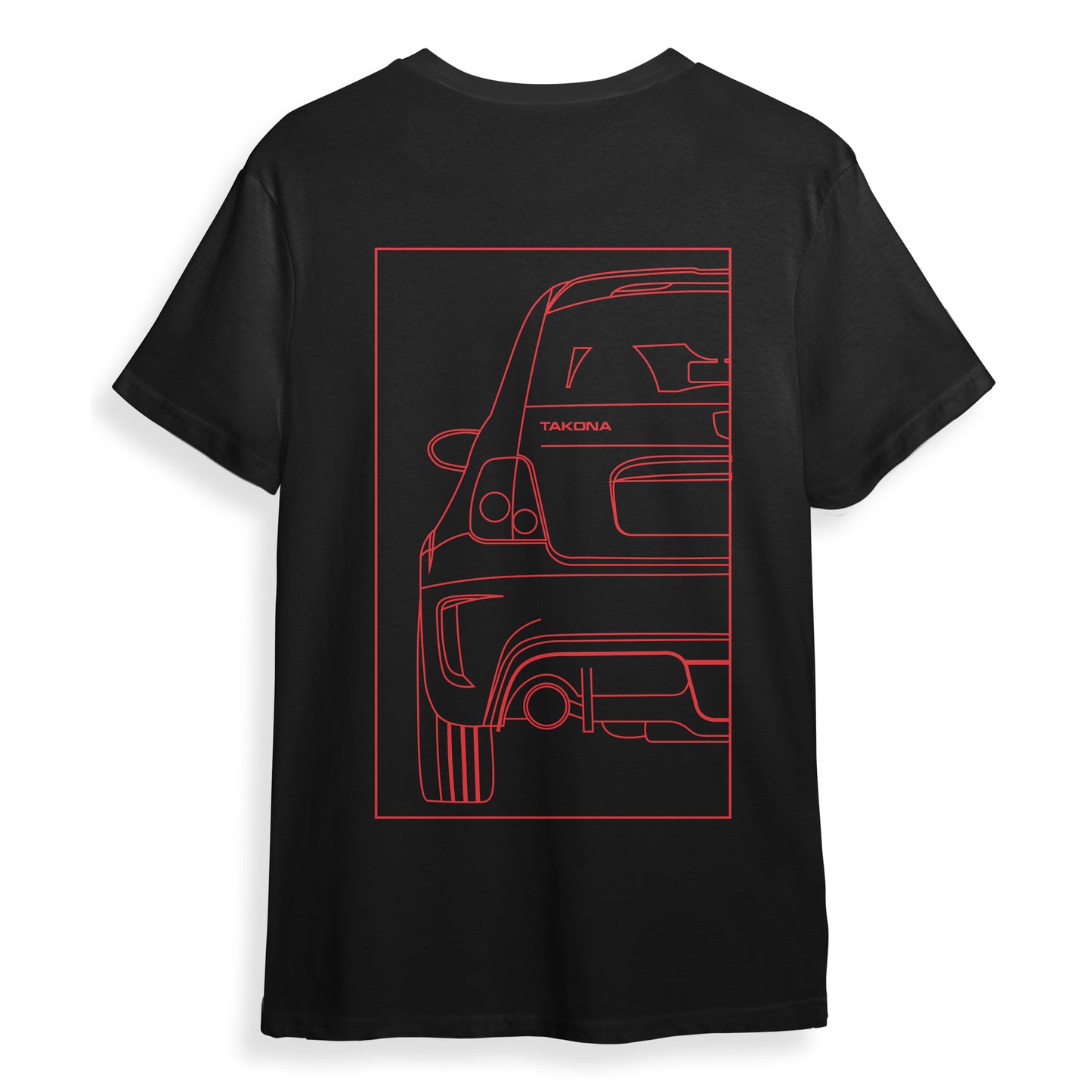500 Abarth Rear Artwork Tee