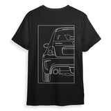 500 Abarth Rear Artwork Tee