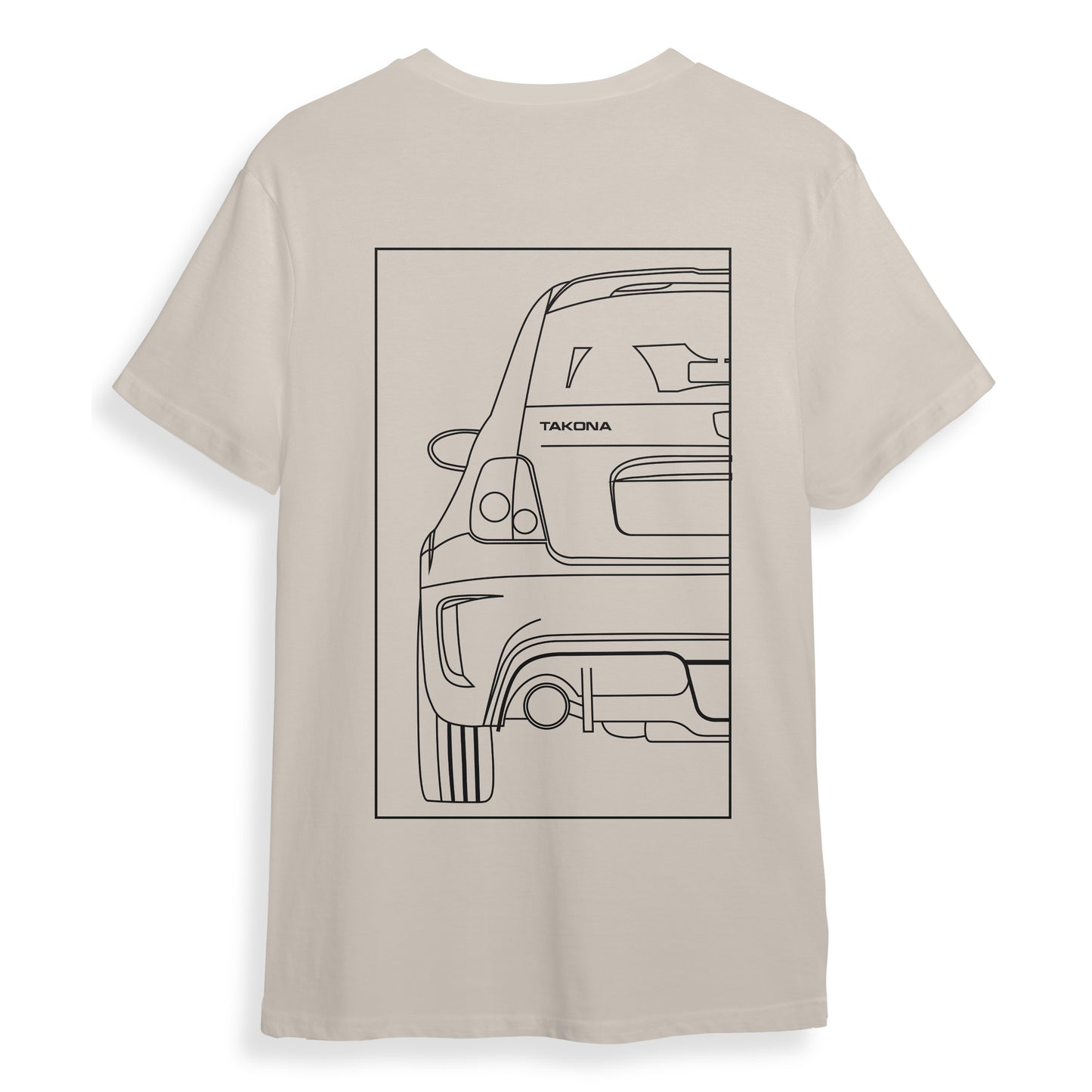 500 Abarth Rear Artwork Tee