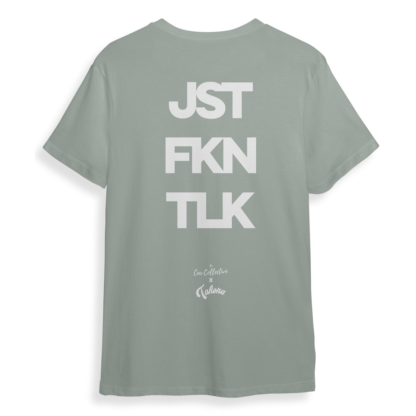 JST FKN TLK - Car Collective Colab Tee