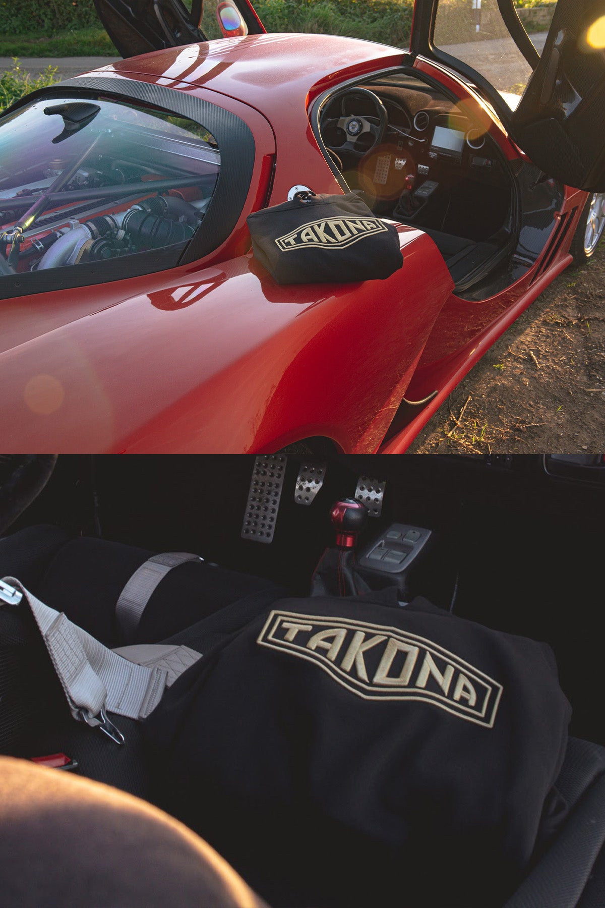 Takona Classic Logo 3D Embroidered Hoodie