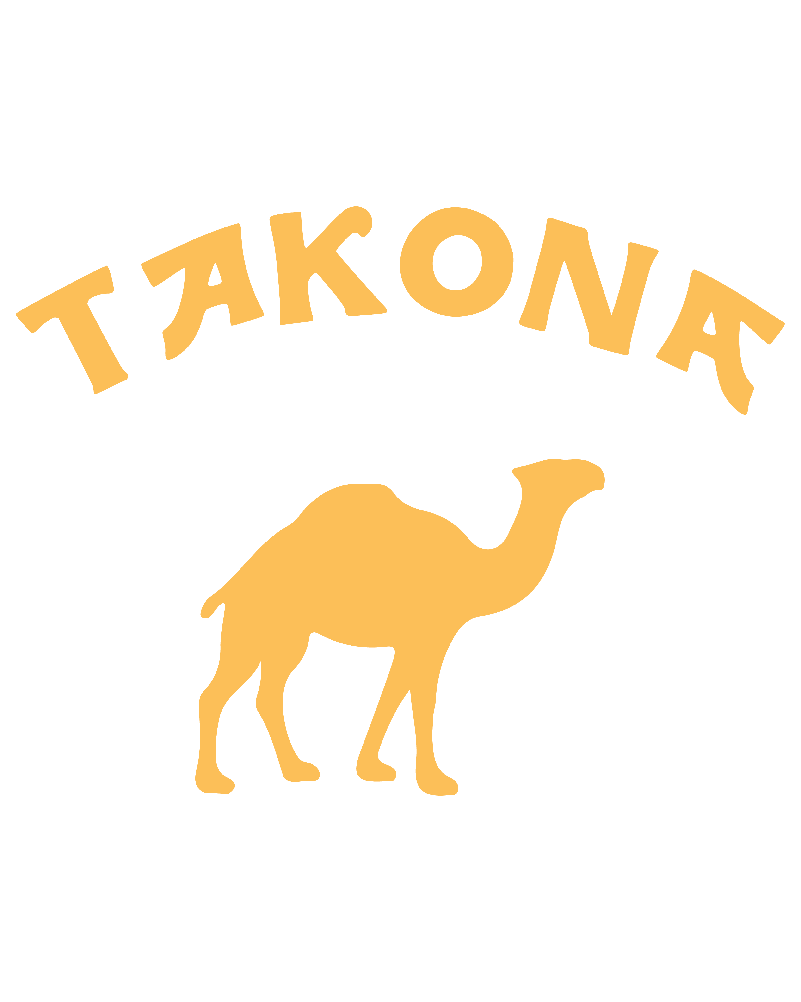 Camel Inspired Logo Sticker – Takona