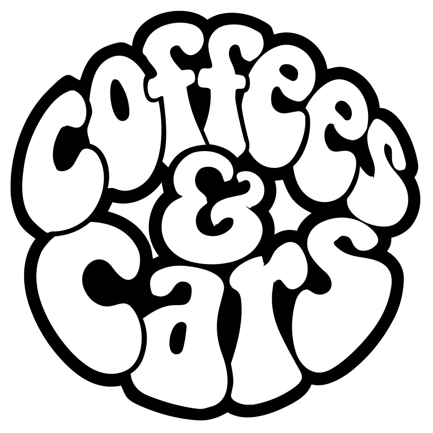 Coffees & Cars Sticker