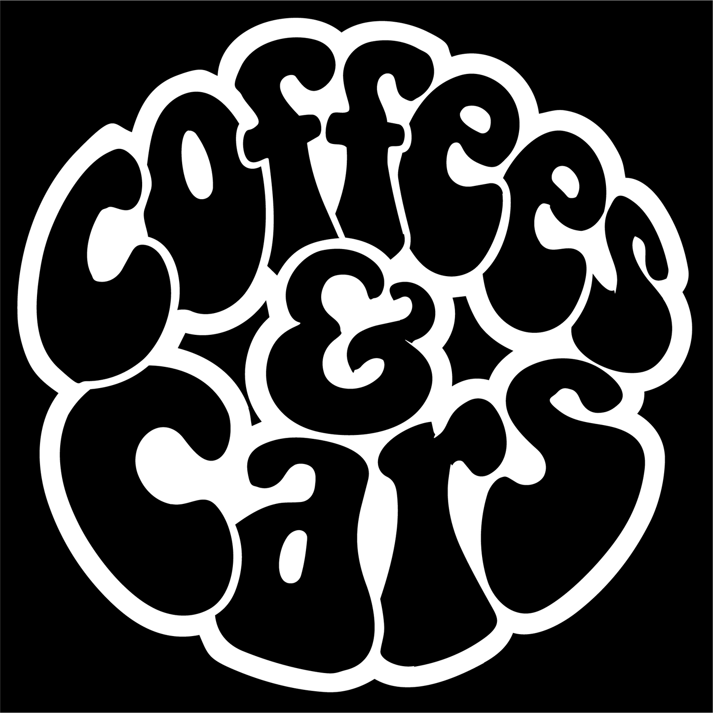 Coffees & Cars Sticker