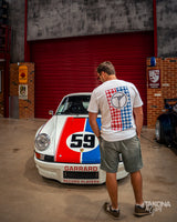 73 RSR Brumos Stripes Tee