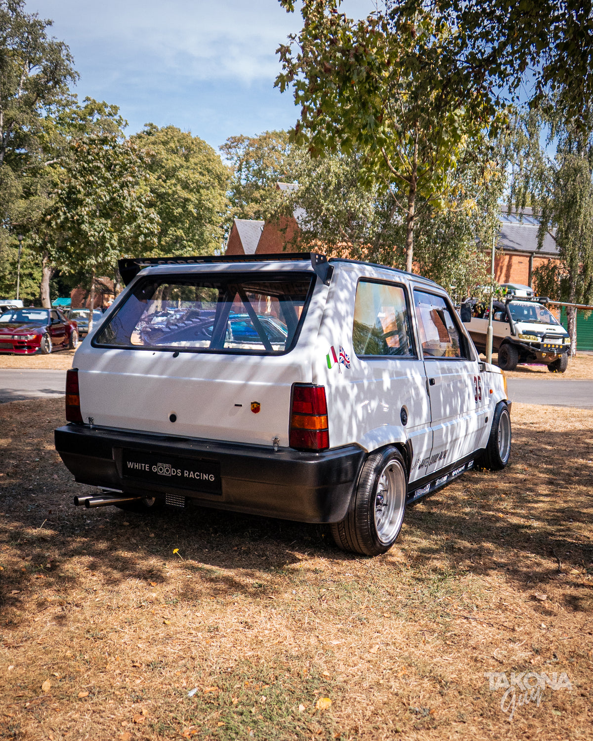 White Goods Racing Pandamonium Artwork Tee