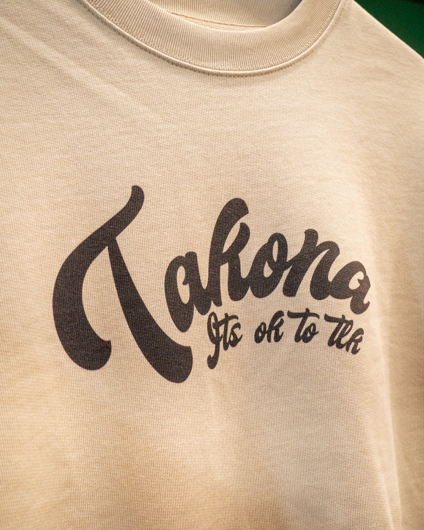 Takona Cursive Logo Sweatshirt