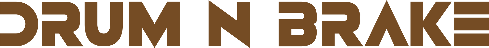 Drum N Brake Sticker