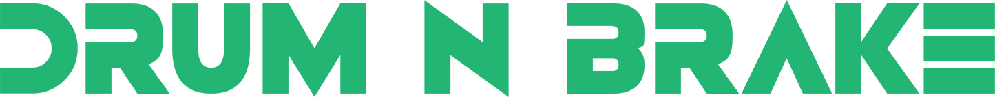 Drum N Brake Sticker
