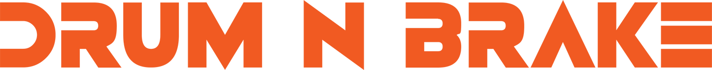 Drum N Brake Sticker