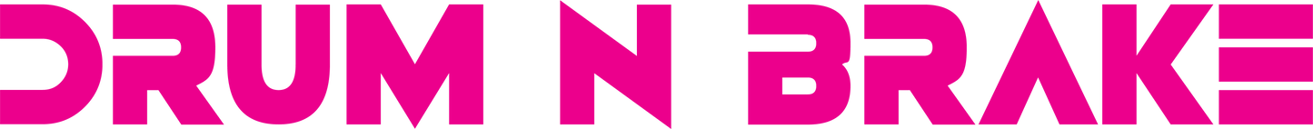 Drum N Brake Sticker