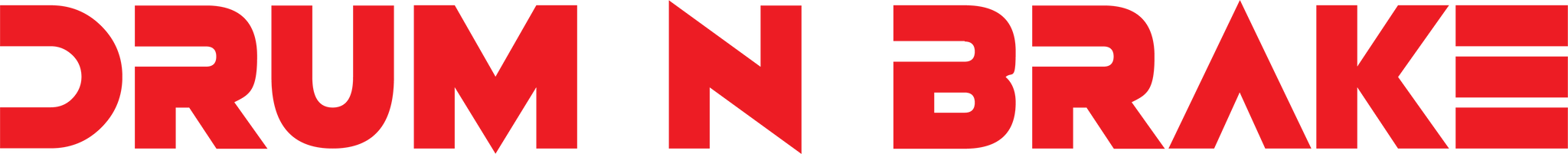 Drum N Brake Sticker