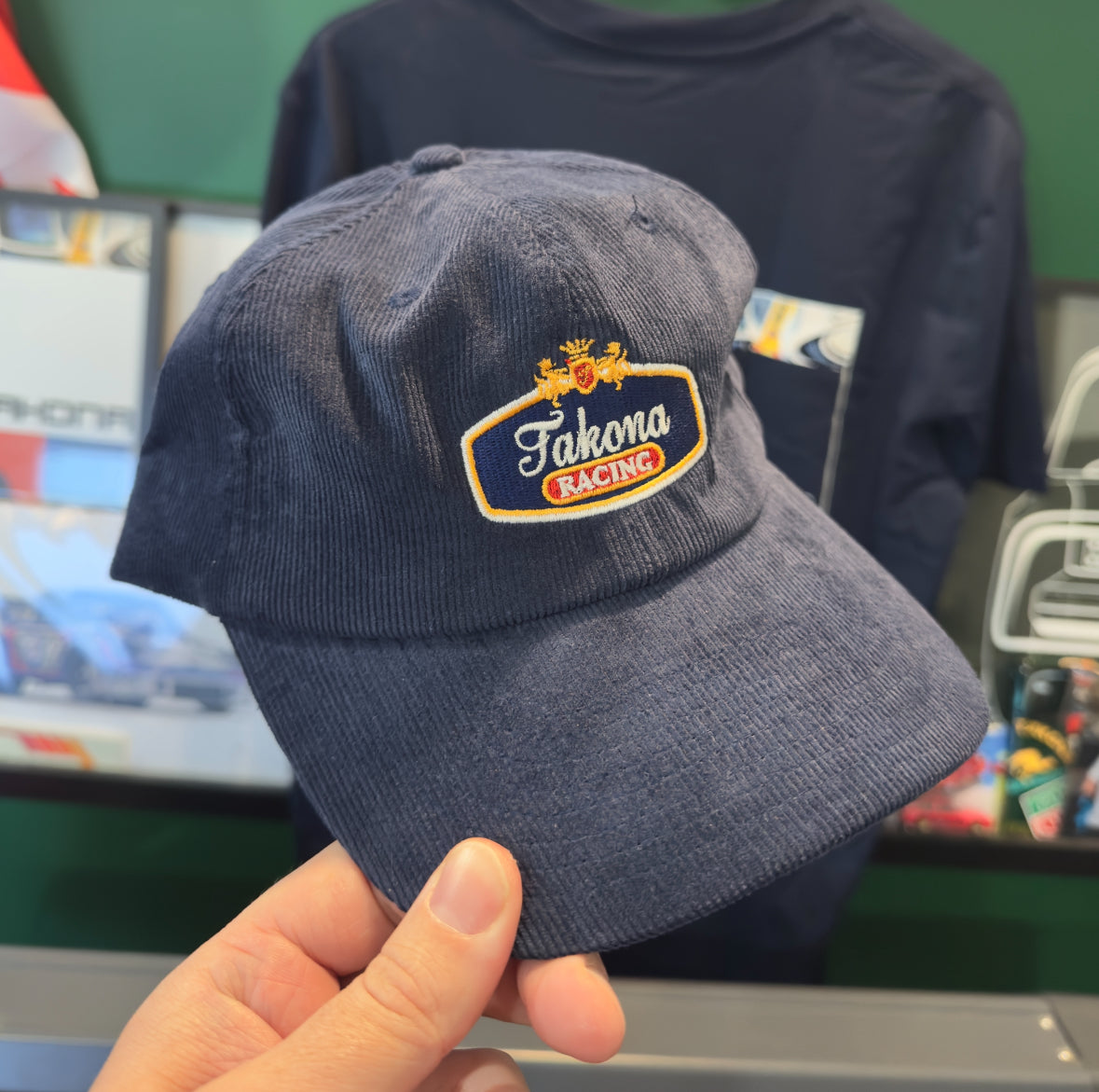 Takona Racing Rothmans Inspired Corduroy Cap