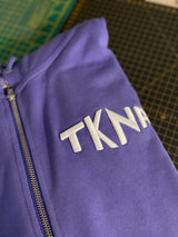 TKNA 3D Embroidered Zip Down Hoodie