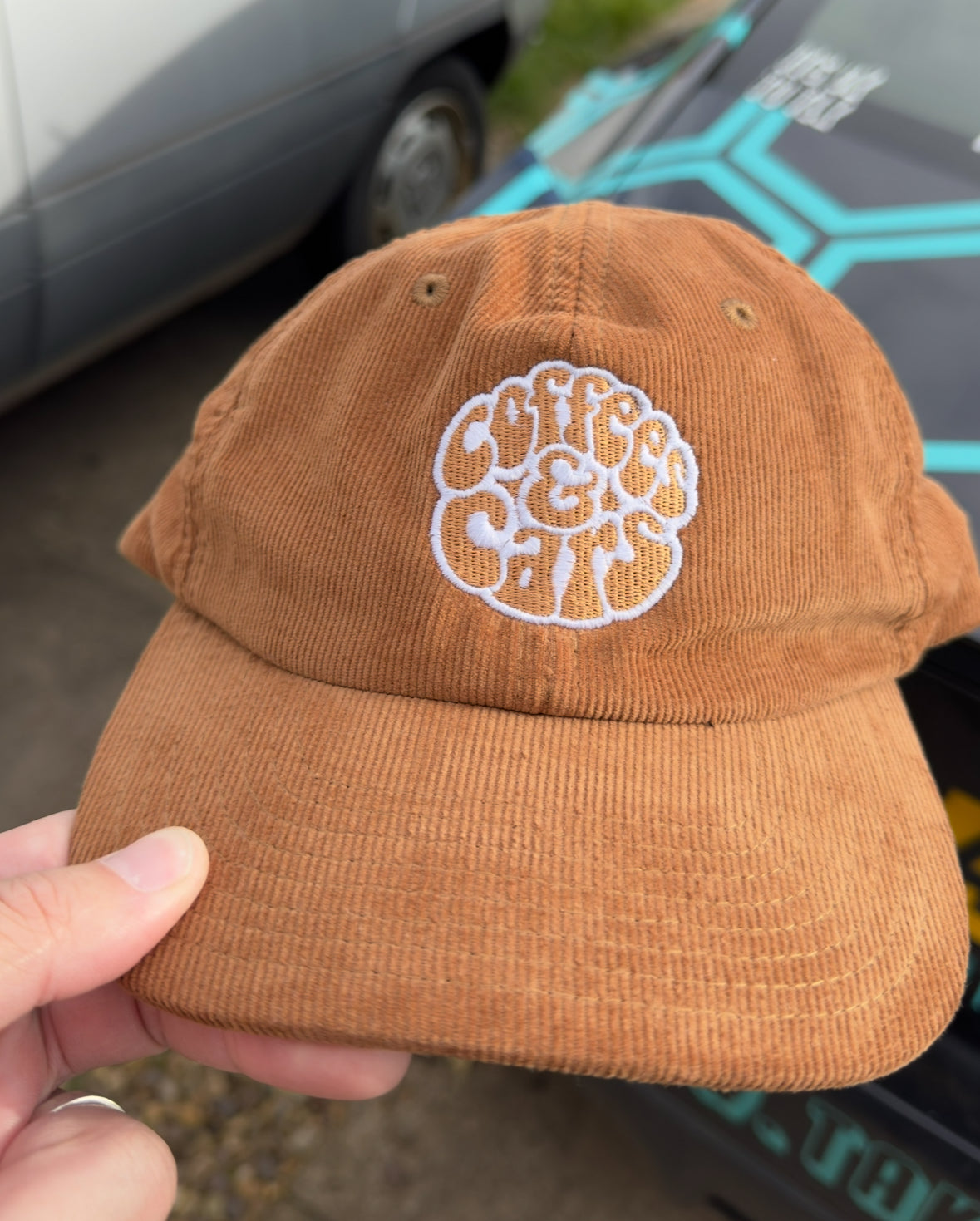 Coffees & Cars Corduroy Cap
