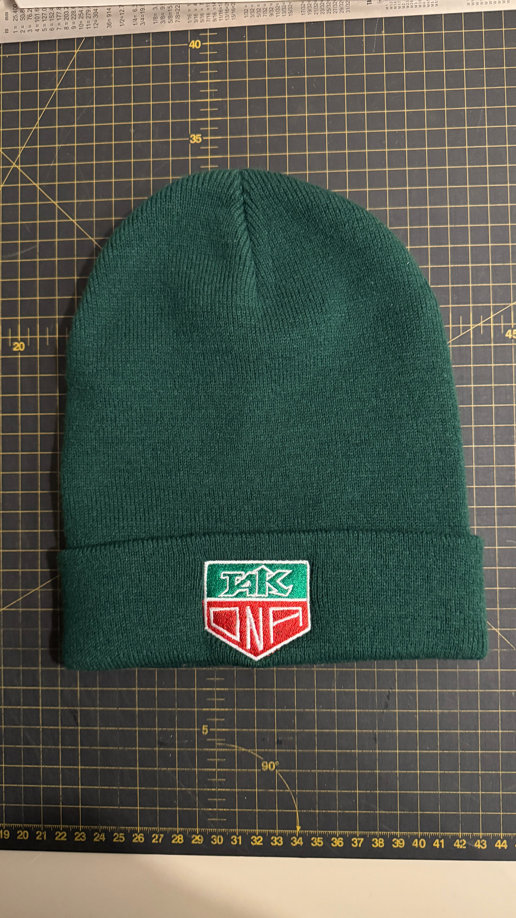 TAG Embroidered Beanie