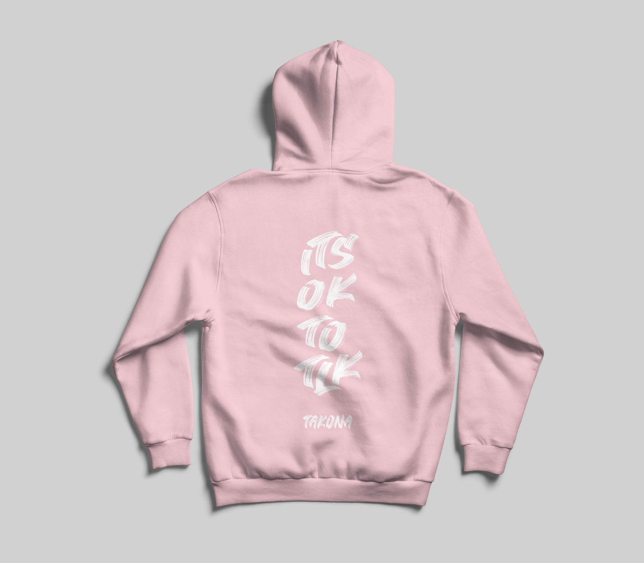 It’s Ok To Tlk paint style Hoodie