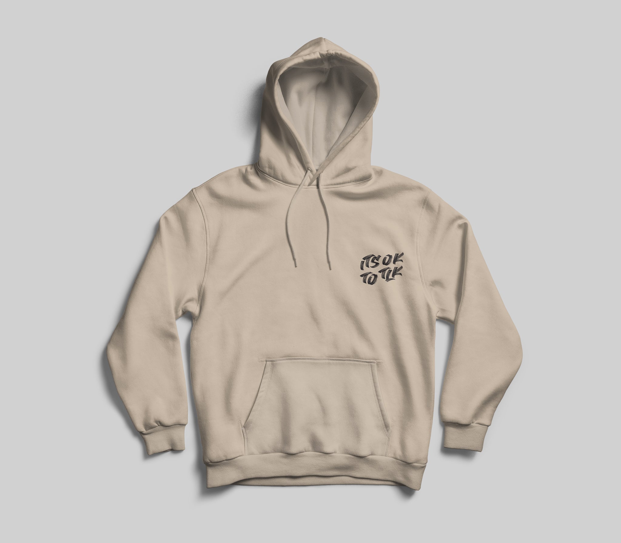 It’s Ok To Tlk paint style Hoodie