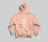 It’s Ok To Tlk paint style Hoodie