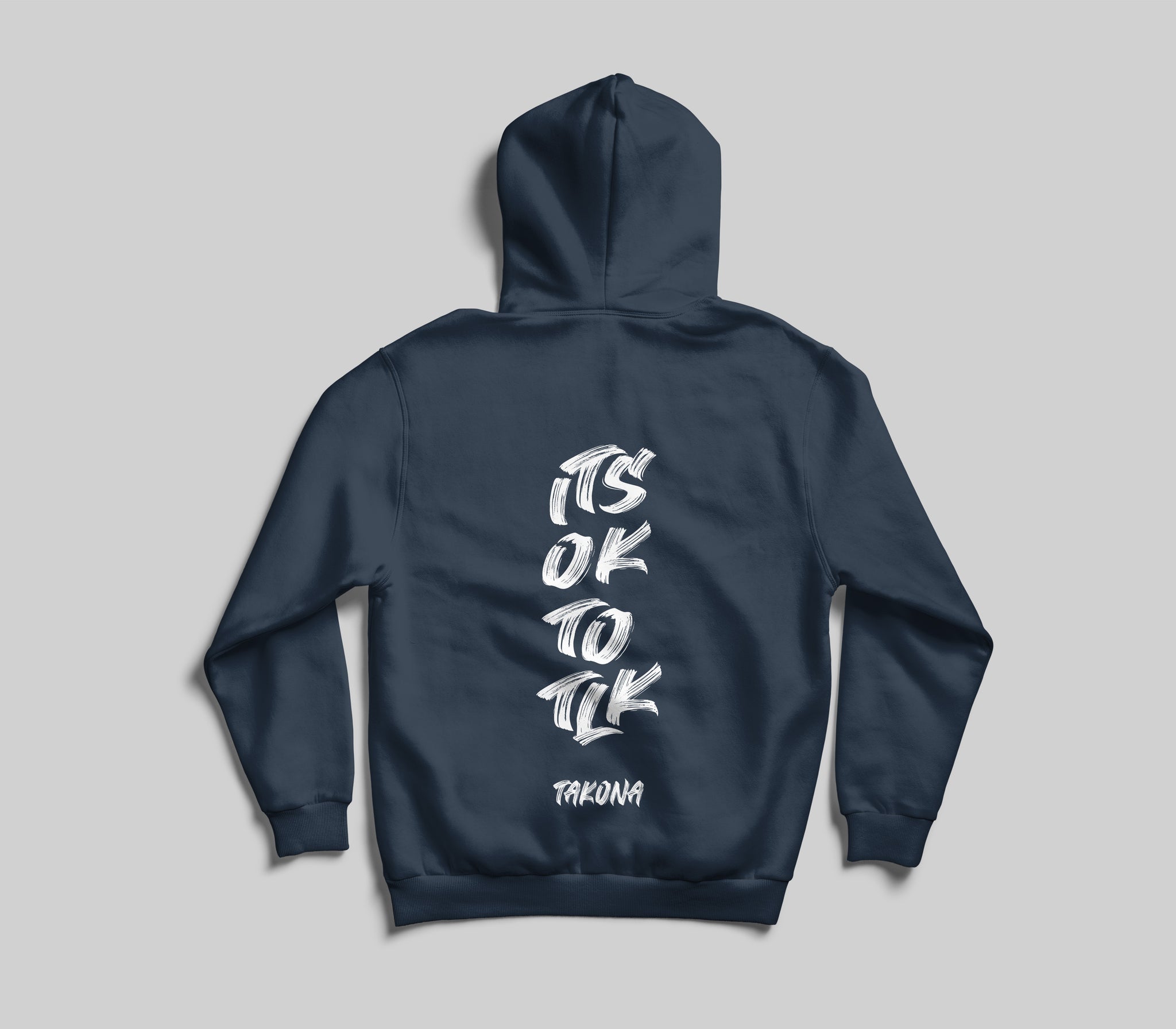 It’s Ok To Tlk paint style Hoodie