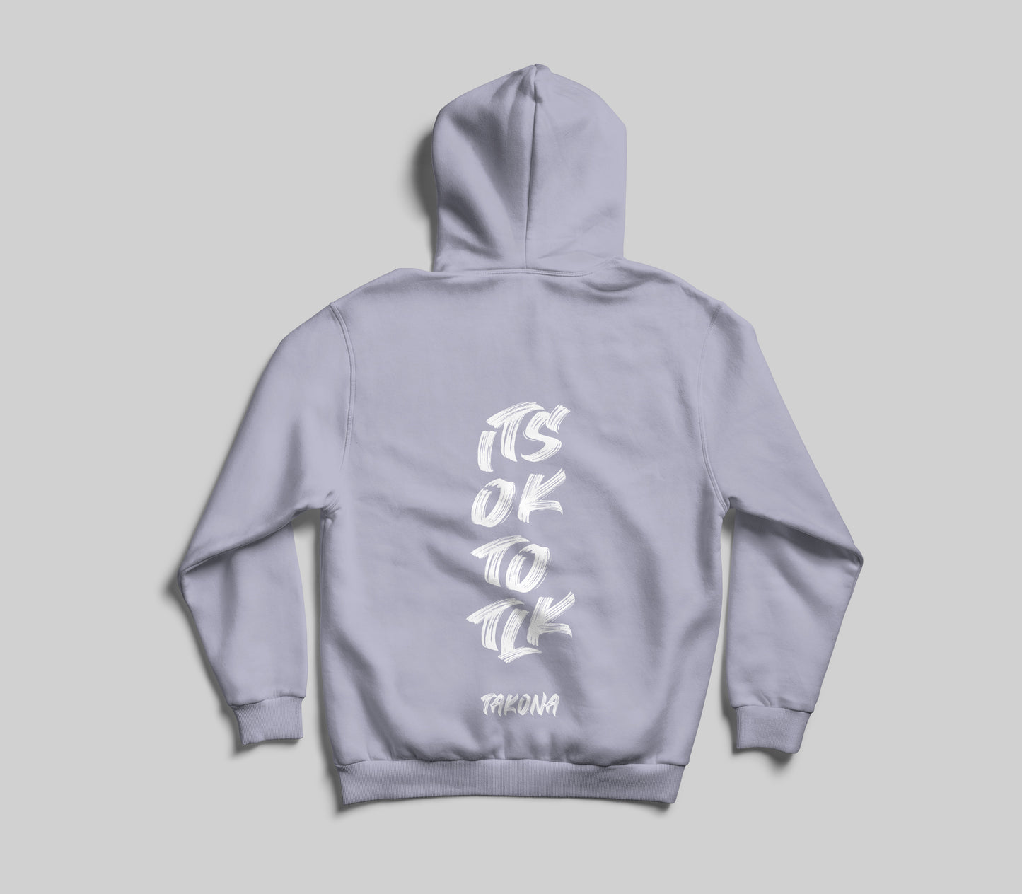 It’s Ok To Tlk paint style Hoodie
