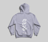 It’s Ok To Tlk paint style Hoodie