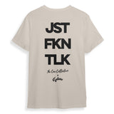 JST FKN TLK - Car Collective Colab Tee
