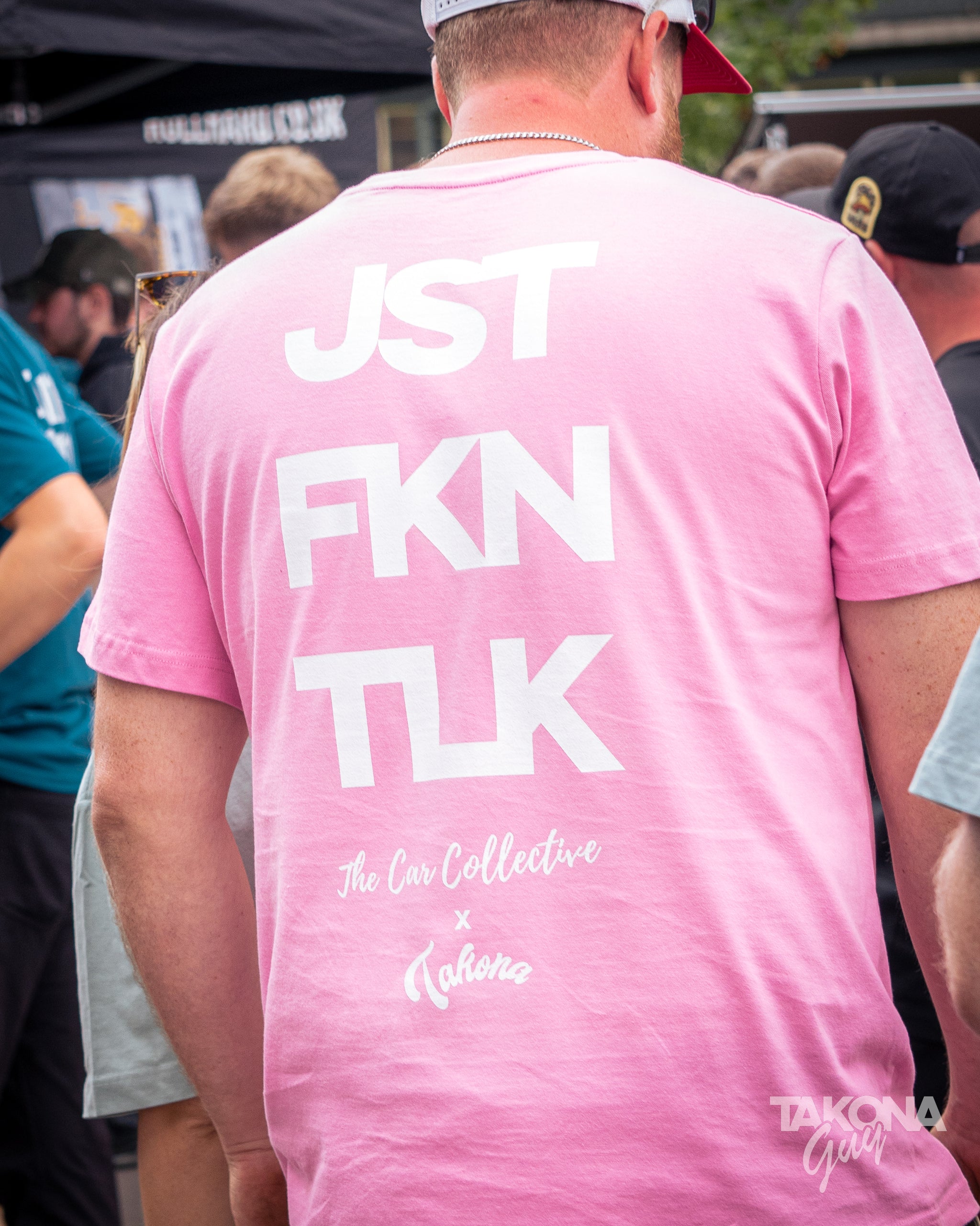 JST FKN TLK - Car Collective Colab Tee