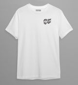 It’s Ok To Tlk paint style tee.