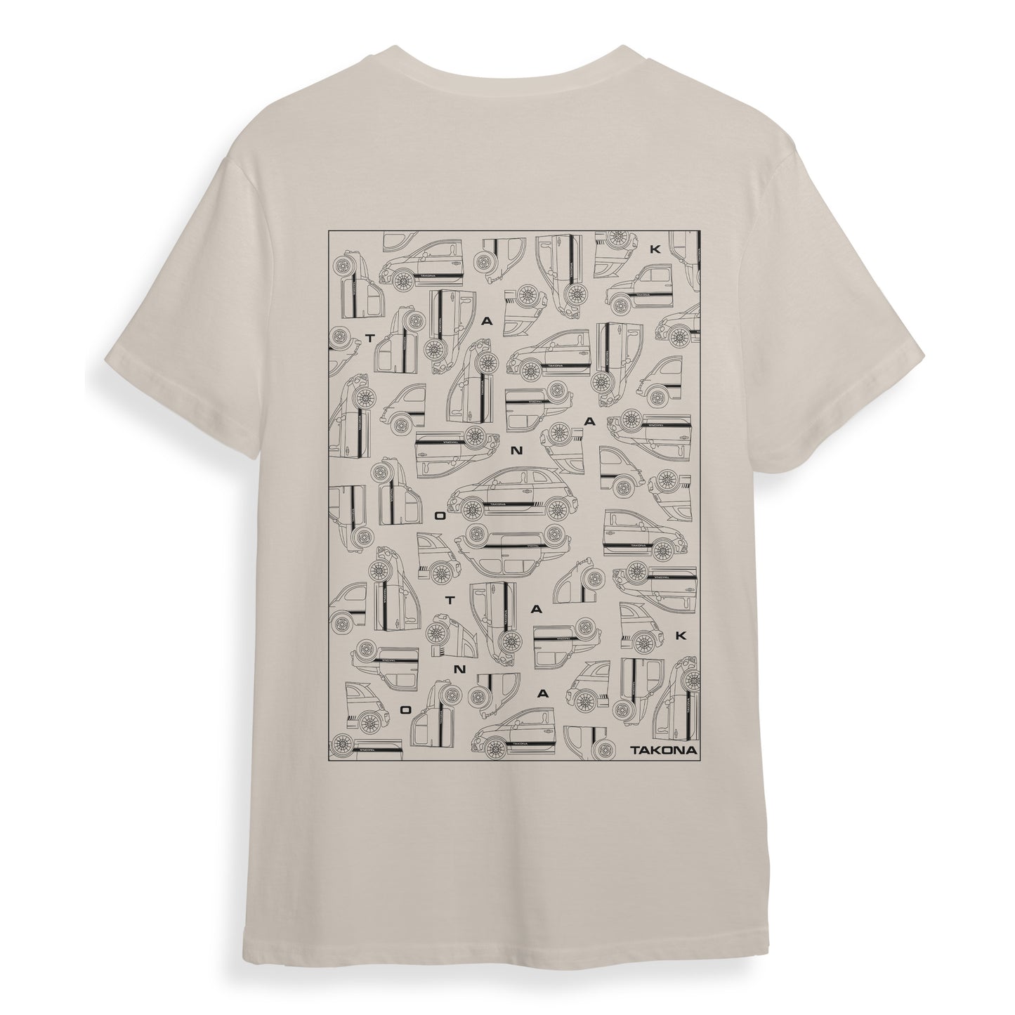 595 Abarth Generations Artwork Tee