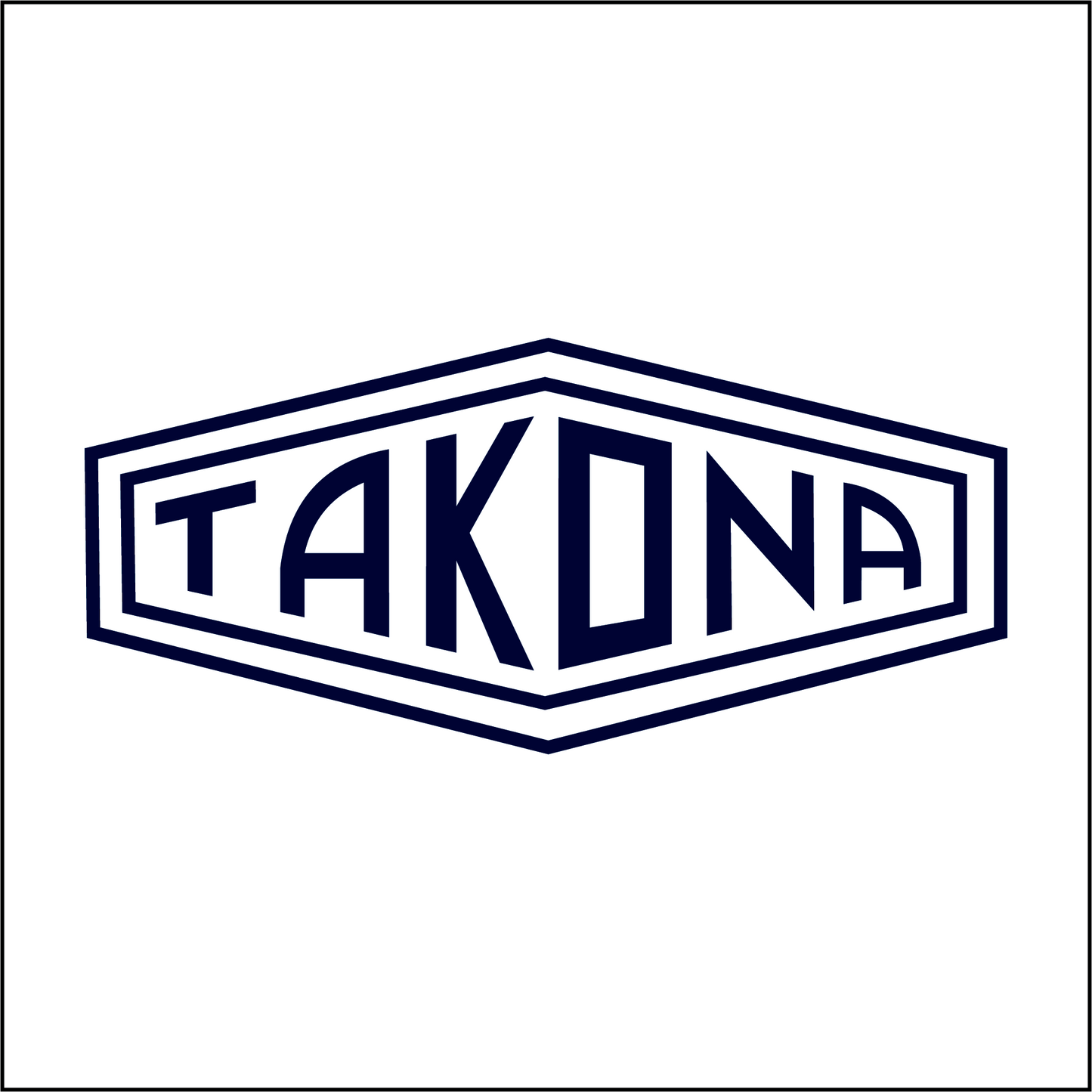 Takona Classic Logo Sticker