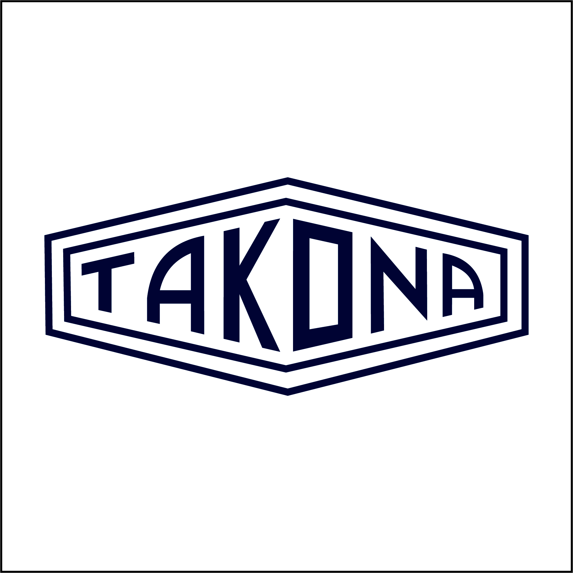 Takona Classic Logo Sticker