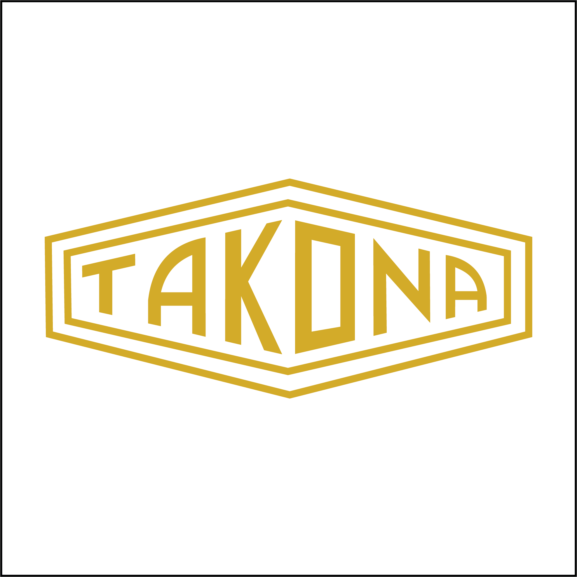 Takona Classic Logo Sticker