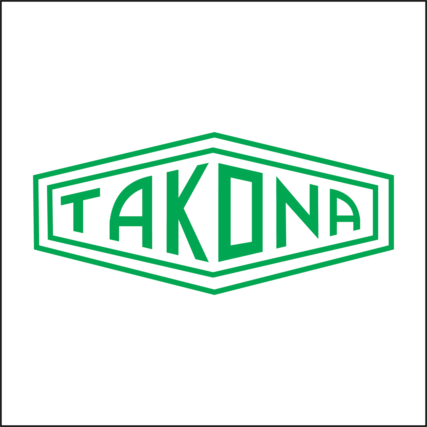 Takona Classic Logo Sticker