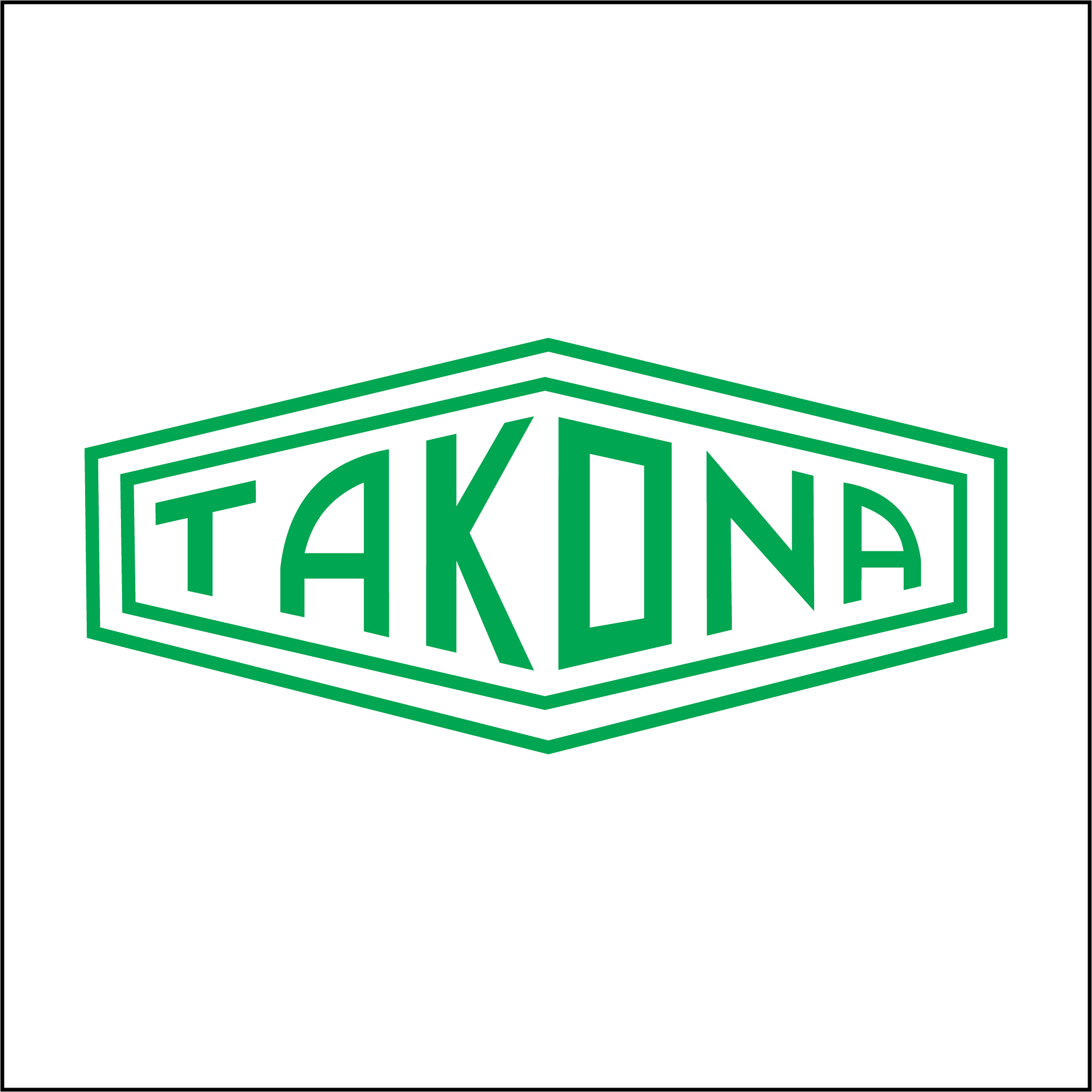 Takona Classic Logo Sticker