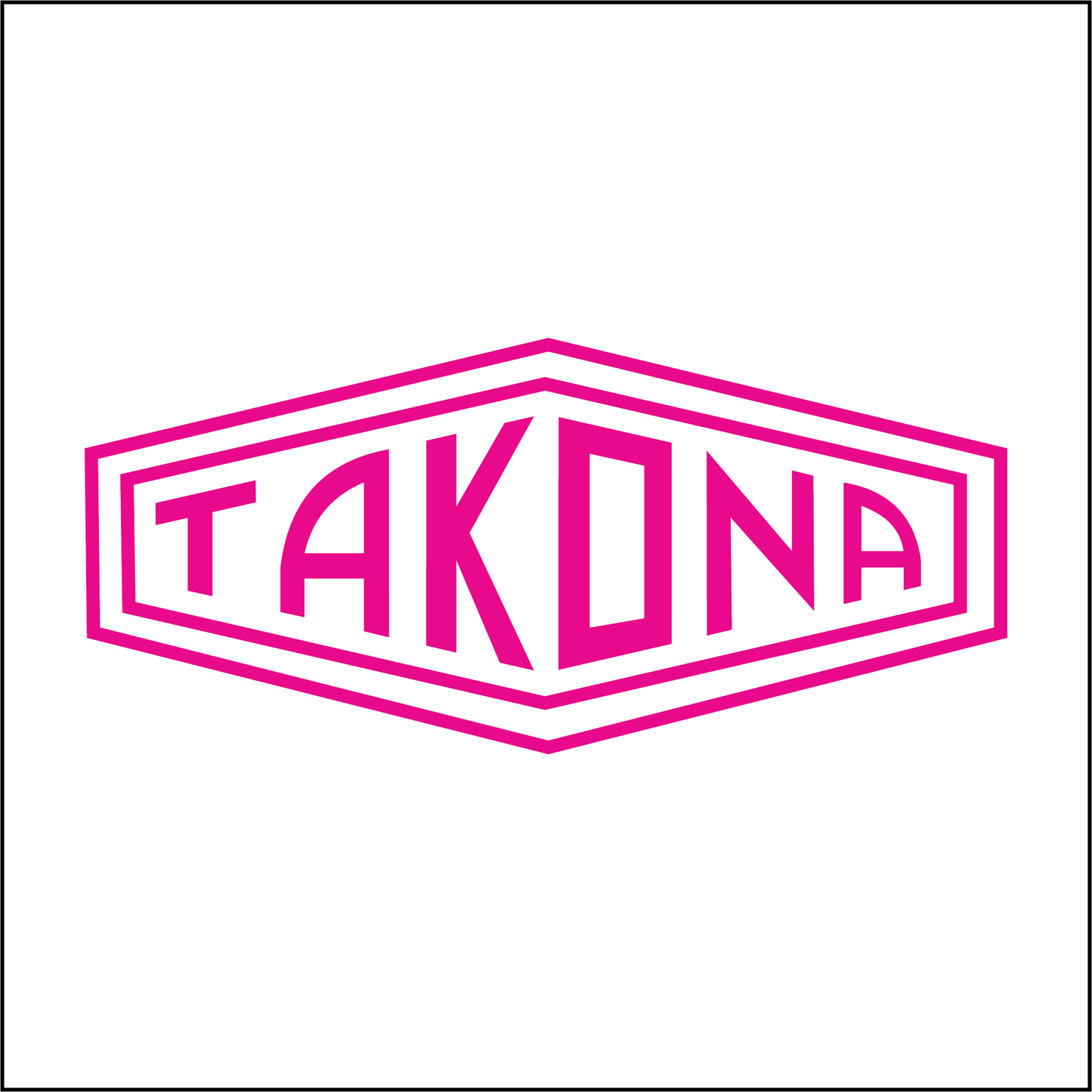 Takona Classic Logo Sticker