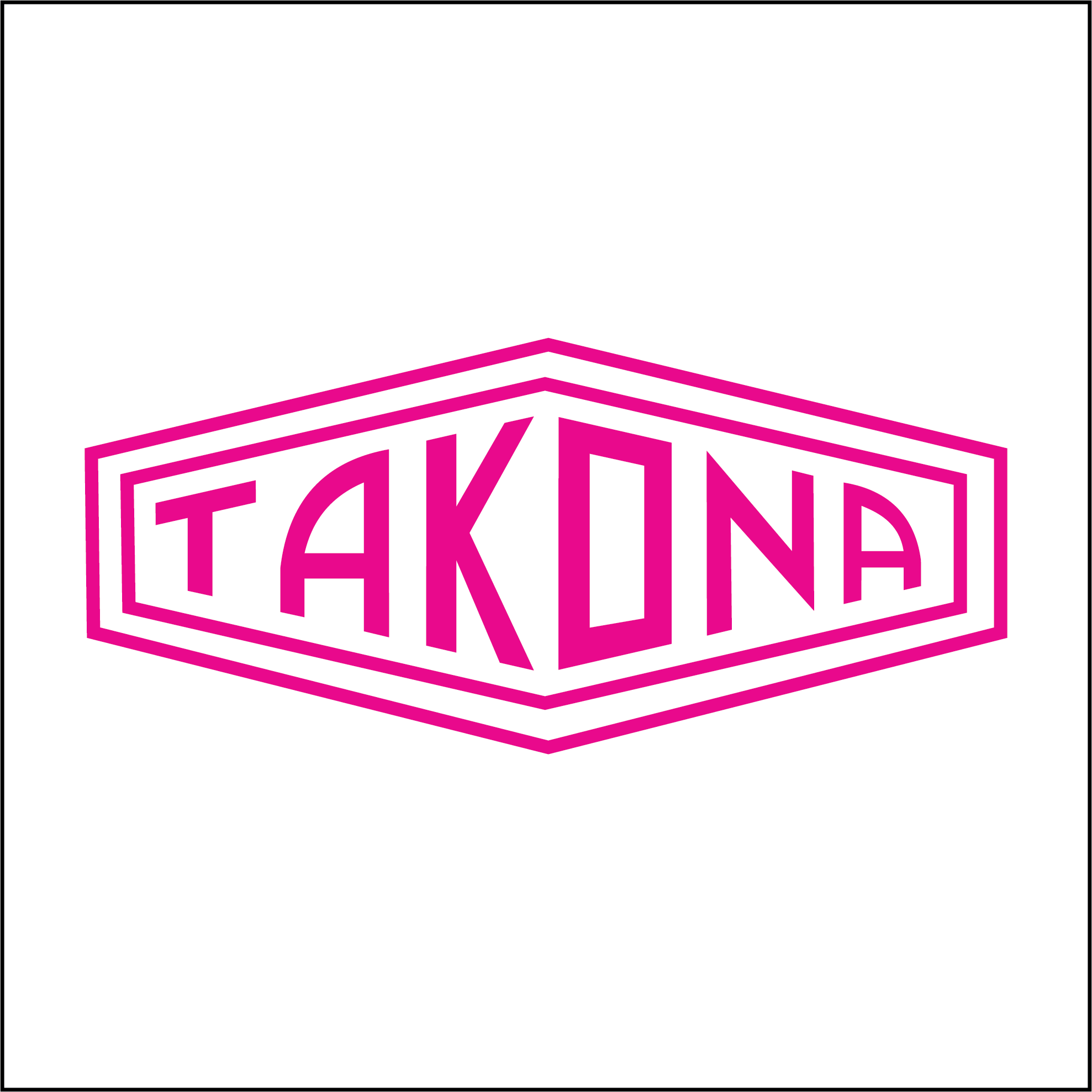 Takona Classic Logo Sticker