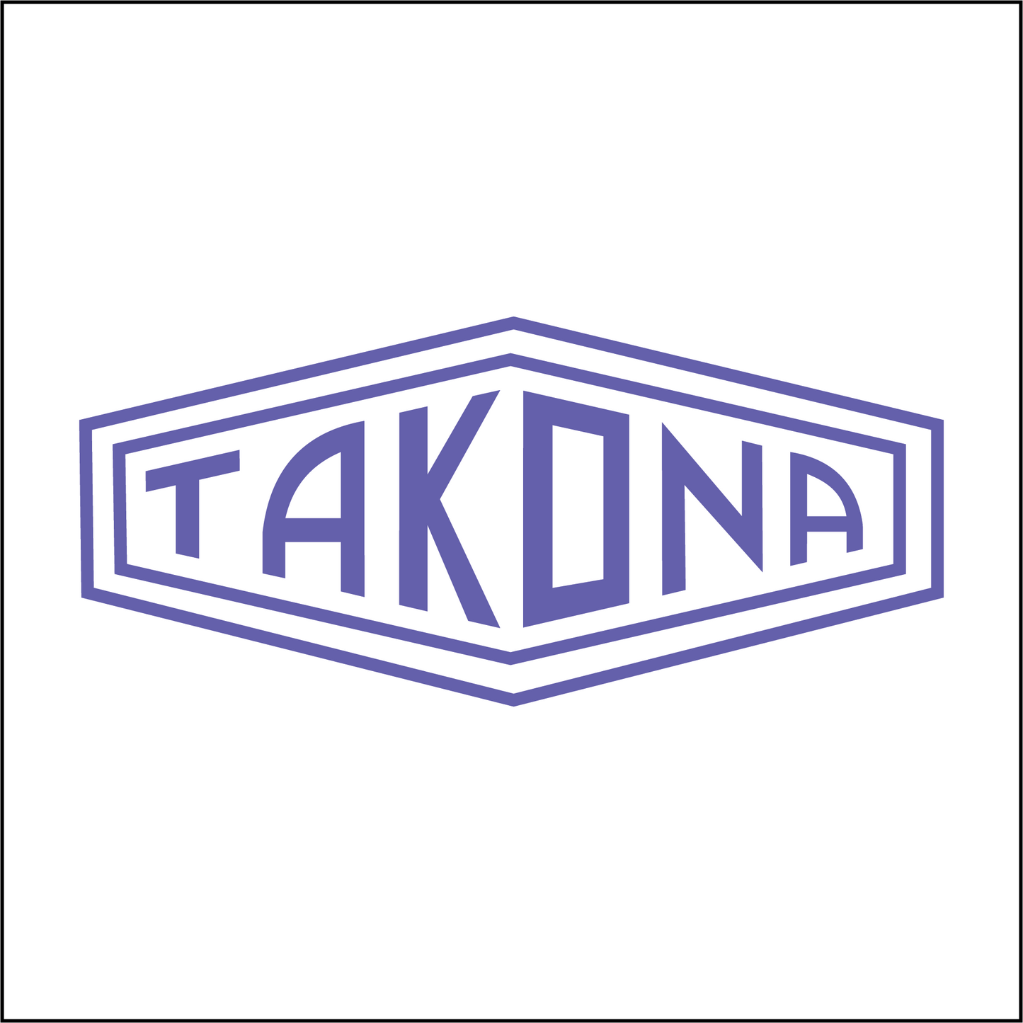 Takona Classic Logo Sticker