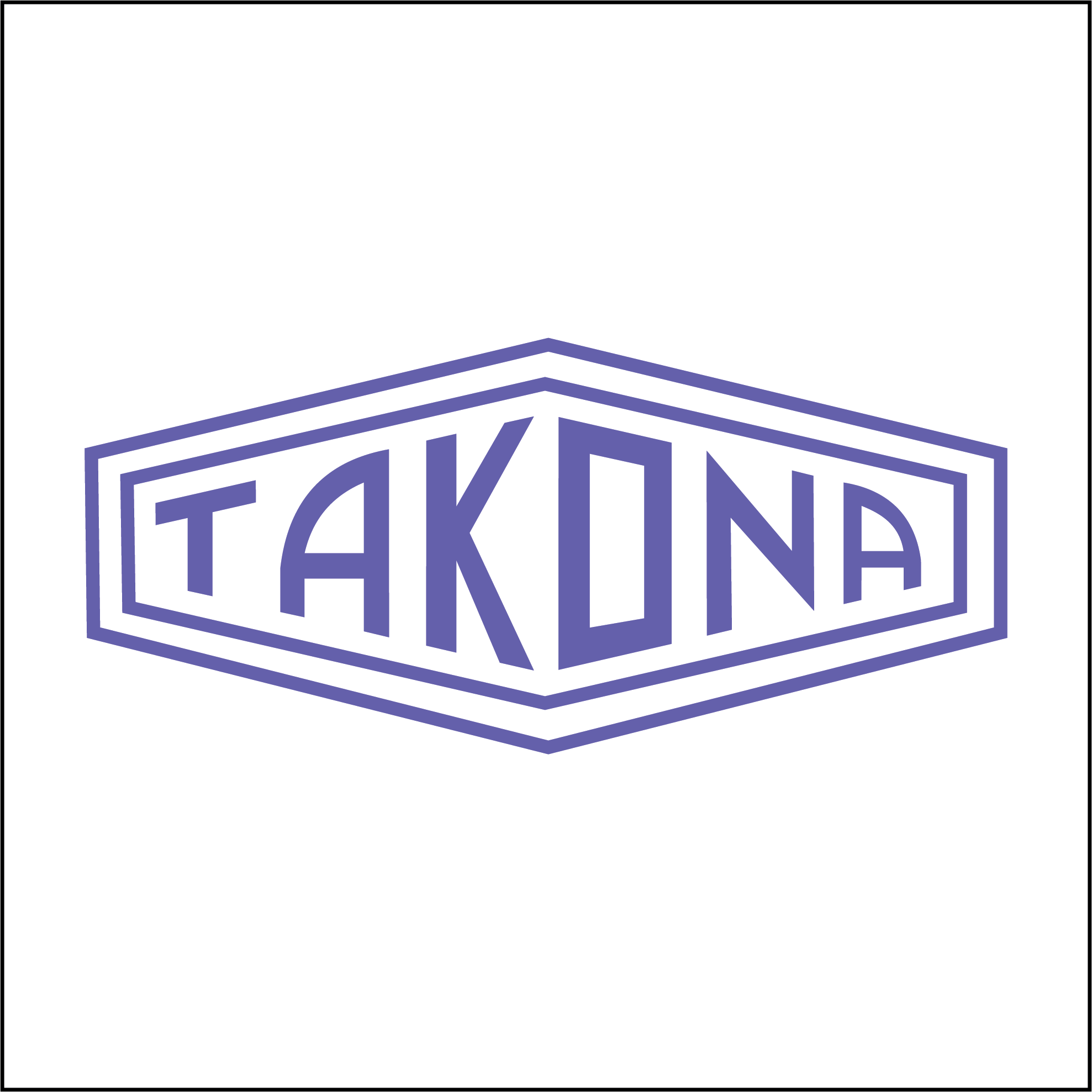 Takona Classic Logo Sticker