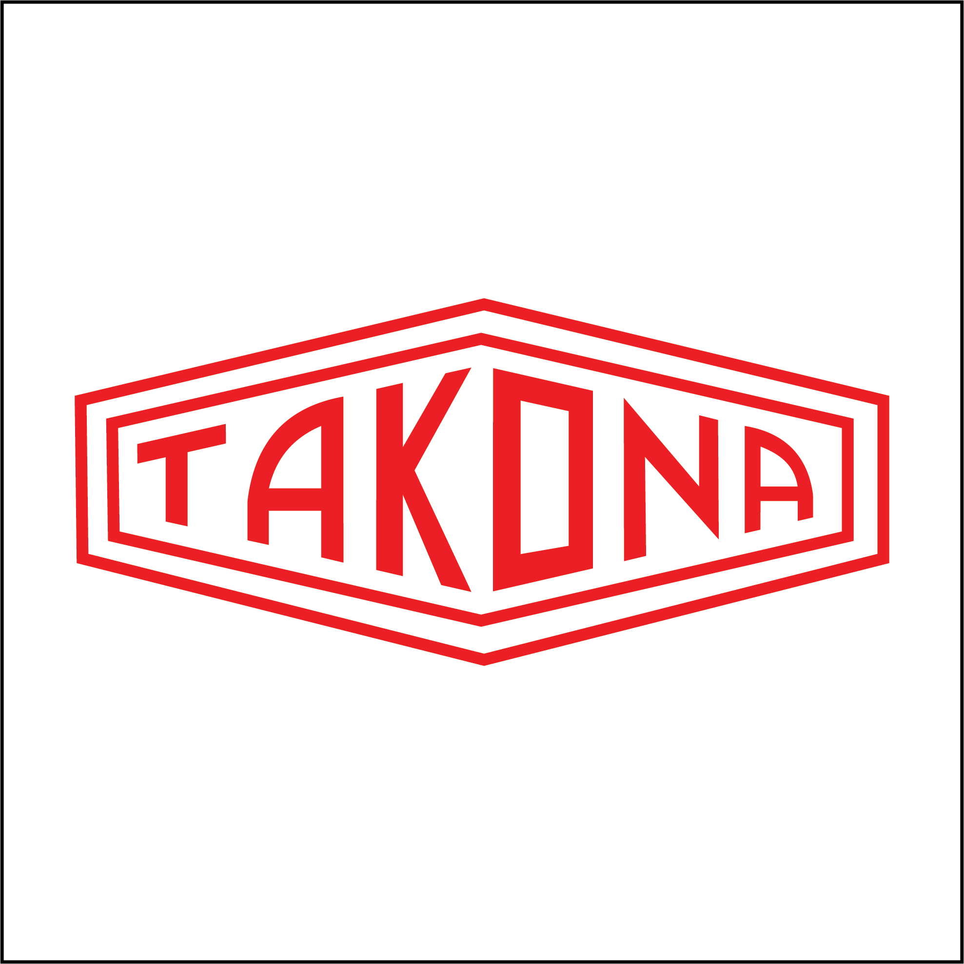Takona Classic Logo Sticker