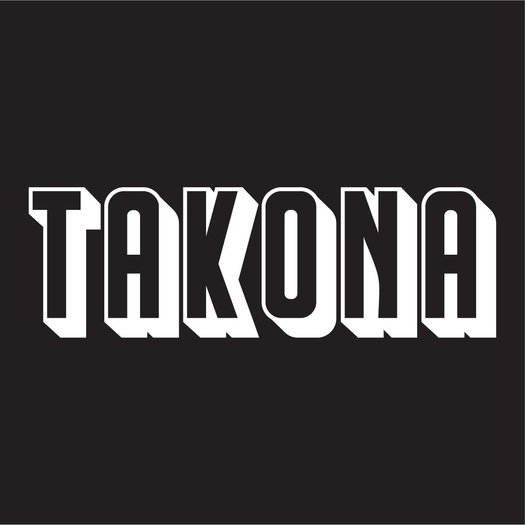Takona 3D Logo Sticker