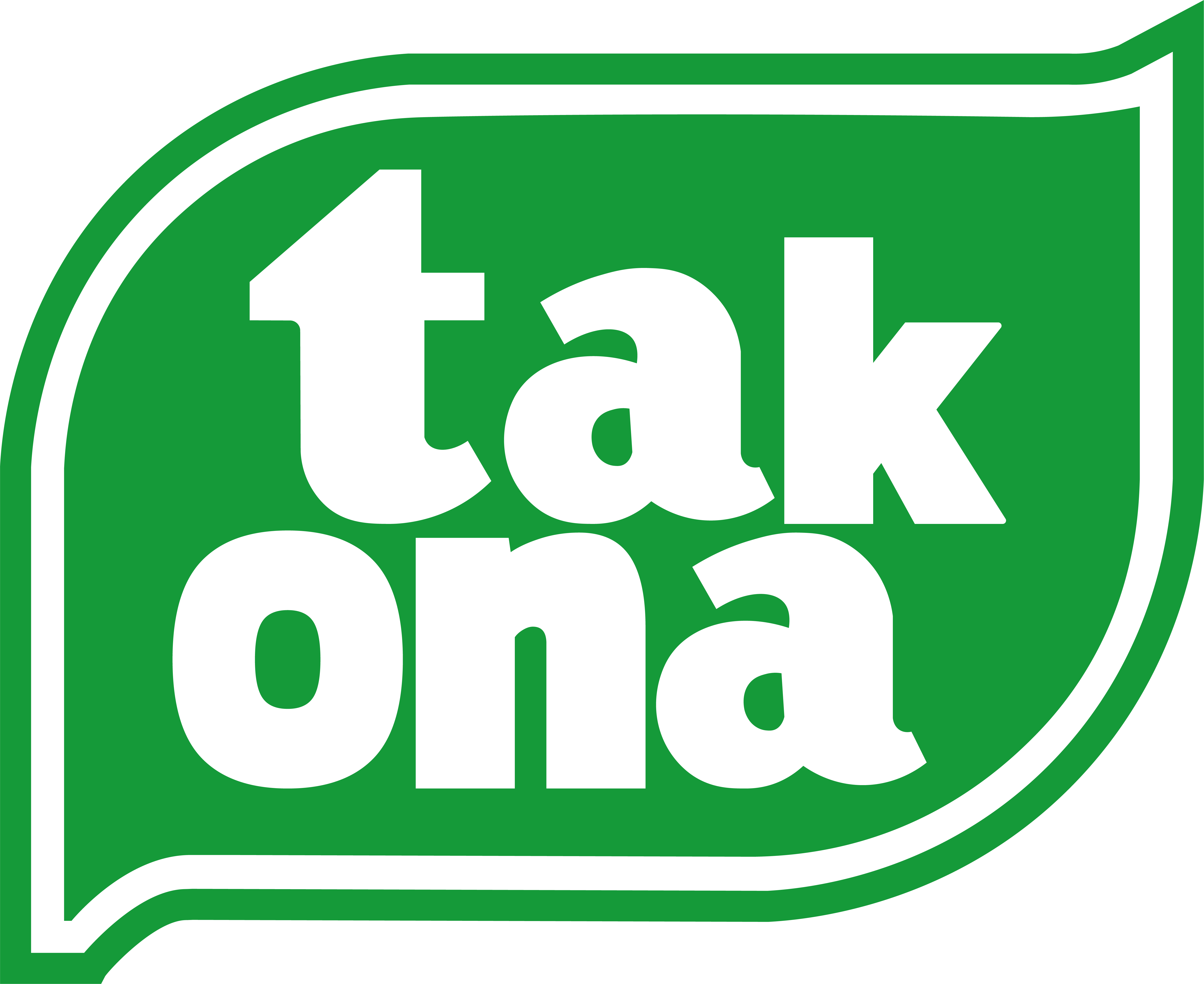 TicTac Inspired Logo Sticker – Takona