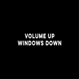 Volume Up Windows Down - Wing Mirror Sticker