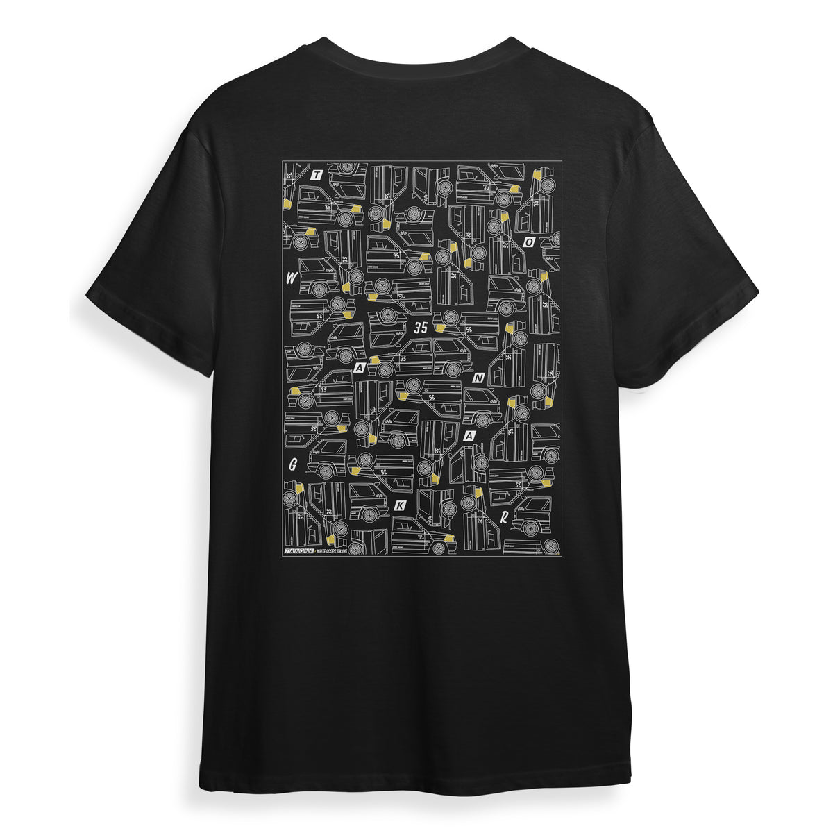 White Goods Racing Pandamonium Artwork Tee