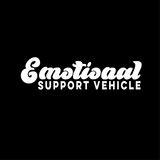 Emotional Support Vehicle Sticker