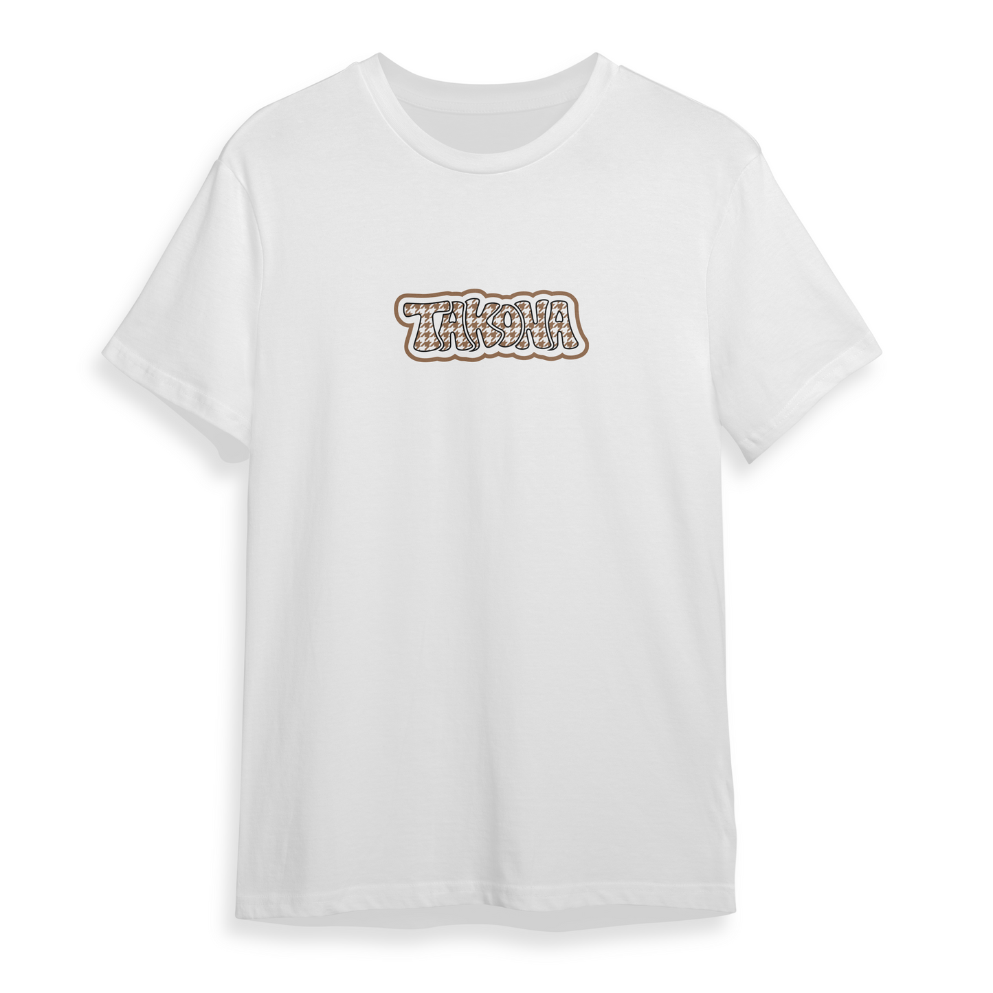 Houndstooth Takona Retro Tee